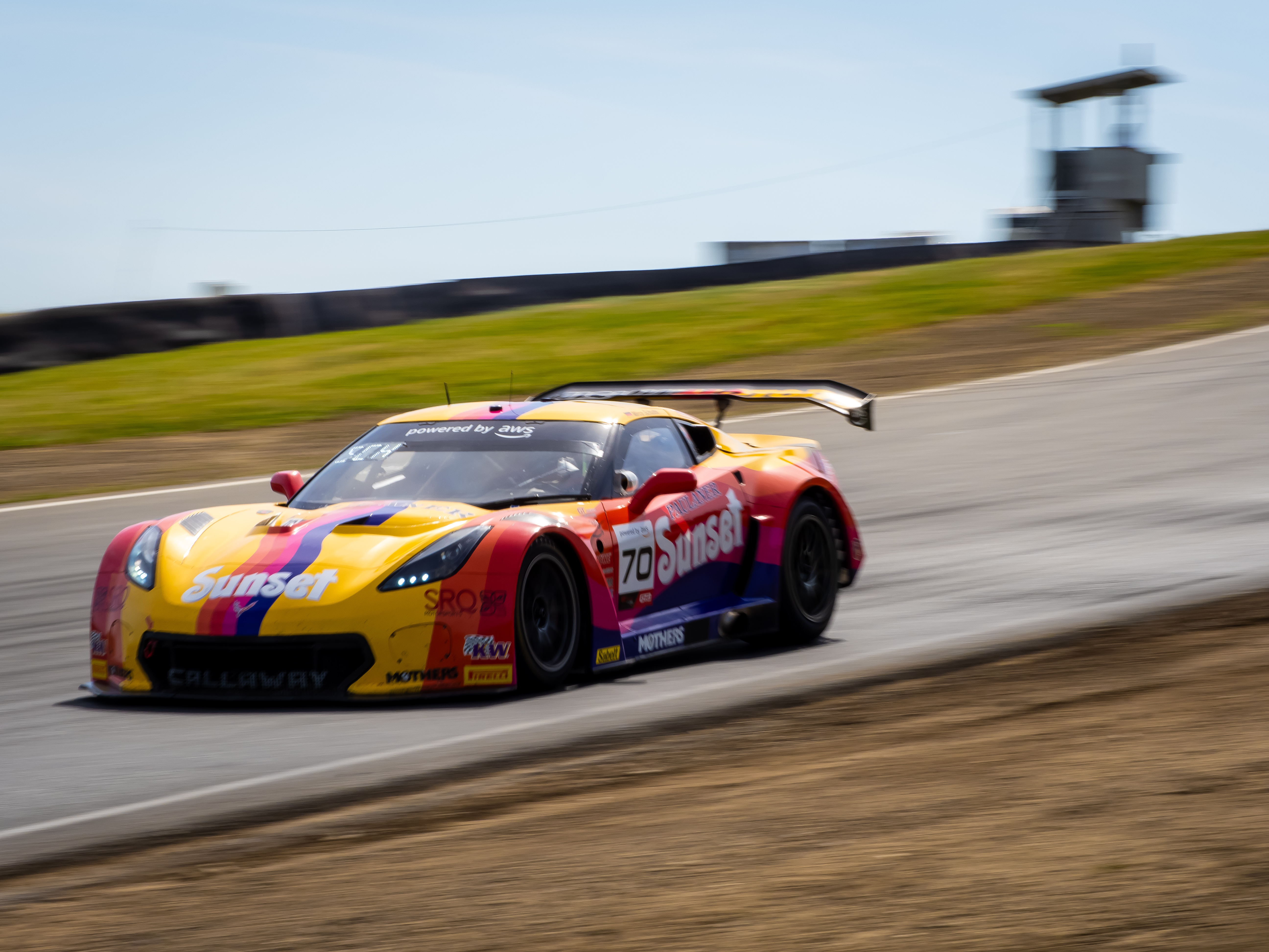 Callaway Corvette C7 GT3-R competing in GT America at Sonoma Raceway